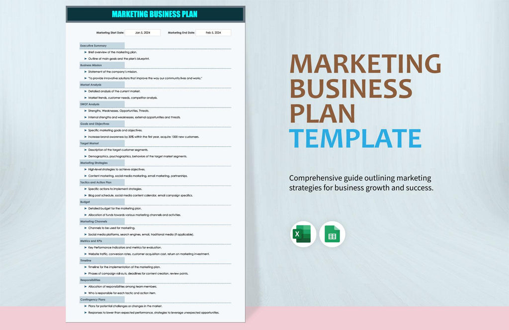 Marketing Plan Template